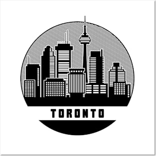 Toronto Ontario Canada Skyline Posters and Art